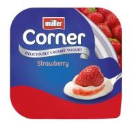 ราคา Muller Strawberry Fruit Corner 135g Frozen Fresh Shipping (21173203533)