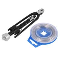 ราคา 6 Inch Safety Wire Twisting Twister Side Cutting Lockwire Pliers with 25 Feet Stainless Steel Wire (20367389927)