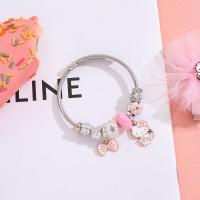 ราคา XiaoboACC กำไลข้อมือเงินสแตนเลสการ์ตูนแมวคิตตี้แฟชั่นสำหรับผู้หญิงกำไลรูปโบว์แบบเปิด (19514810566)