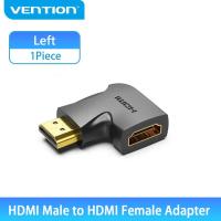 ราคา Vention อะแดปเตอร์ HDMI 90 270องศามุมขวา HDMI ชายกับหญิง HDMI เคเบิ้ลแปลงสำหรับ HDTV PS4 PS5แล็ปท็อป4พัน HDMI Extender (17141454609)