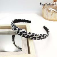 ราคา ที่คาดผมลายเสือคาดผมแฟชั่นเกาหลีเสริมโฟมXC00047 (10633846693)