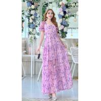 ราคา Jungkook S 4XLพร้อมส่ง A26 Dress แม๊กซี่เดรส เดรส เดรสยาว เดรสสีม่วงพาทเทล เดรสลายดอก เดรสสาวอวบ ชุดสาวอวบ ใส่ไปทะเล ออกงาน ใส่เที่ยว แขนสั้น (16113502848)