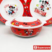 ราคา ขายแยกชิ้น Mickey Couple จานข้าวเด็ก ชาม ถาดหลุม แก้วน้ำ ช้อนส้อม เมลามีน ลายการ์ตูนมิกกี้ Superware ศรีไทยซุปเปอร์แวร์ 1 ชิ้น item sell SEPERATELY (18591924083)