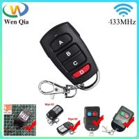 ราคา WenQia เครื่องส่งสัญญาณโคลนรีโมท4ช่อง433MHzเครื่องโรเนียวคัดลอกสำเนาสำหรับประตูโรงรถนาฬิกาปลุกรูปรถในบ้านออโต้เกต (21119192359)
