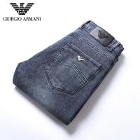 ราคา G MN สหรัฐอเมริกา Stock 2021สไตล์ใหม่ Armani ผู้ชายกางเกงยีนส์บางเฉียบแฟชั่นผู้ชายกางเกงยีนส์เดนิมผ้านุ่มสบายยี่ห้อกางเกงสำหรับผู้ชาย (17045489389)