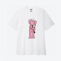 ราคา Uniqlo x kaws Uniqlo UT short sleeved Sesame Street shirt for parents and Men and womenTEE (12564855793)