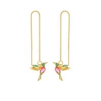 ราคา Korozoเครื่องประดับสีต่างหูนกต่างหูนกยาวหญิงHummingbirdตุ้มหูรูปสัตว์น่ารักสำหรับผู้หญิง (4675308876)