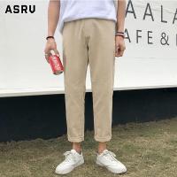 ราคา D BE กางเกงขายาวทรงตรงหลวมสำหรับผู้ชาย กางเกงลำลองขา9ส่วนแฟชั่นสไตล์เกาหลีกางเกงผู้ชายสแล็คชายกางเกงวอมขายาว (19940982507)