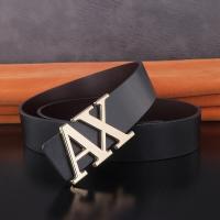 ราคา Ax Letter Belt Brand Mens Genuine Leather Belt Genuine Leather Cowhide Belt Korean Version Alloy Buckle Youth Business Belt Length 105 125CM (19747864340)