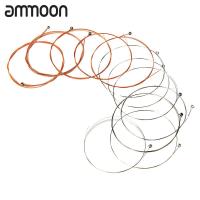 ราคา ammoon สายกีตาร์โปร่ง สายกีตาร์ไฟฟ้า Alice A2012 12 String Guitar String 12PCS Stainless Steel Core Coated Copper Alloy Wound for Acoustic Folk Guitar (19643569580)