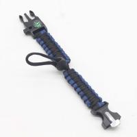 ราคา ISSI Diary กลางแจ้ง 5 in 1 สร้อยข้อมือฉุกเฉินมัลติฟังก์ชั่น Paracord สร้อยข้อมือการอยู่รอดเข็มทิศหินเหล็กไฟมีดอยู่รอดนกหวีด (19349765879)