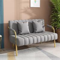 ราคา Sofas โซฟา ผ้ากำมะหยี่เกาหลี พร้อมหมอน 2 3 ใบ โซฟาคอนโด โซฟาสไตล์ญี่ปุ่น โซฟา 2 ที่นั่ง120CM โซฟา 3 ที่นั่ง150CM (20318296886)