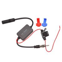 ราคา For Universal 12V Auto Car Radio FM Antenna Signal Amp Amplifier Booster For Marine Car Vehicle Boat 330mm FM Amplifier (18039968073)