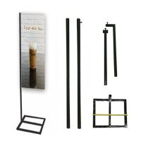 ราคา ขาตั้งป้ายไวนิล โครงตั้งป้าย ป้ายธงญีปุ่น ป้ายธงญีปุ่น ฐานเหลี่ยม ฐานกลม ขาตั้งเสาเหล็ก Flagpole E 50x200cm 2ชิ้น (8588404398)