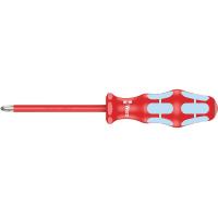 ราคา Wera 05022734001 Kraftform Stainless VDE 3162i PH Stainless Steel Phillips Screwdriver PH 2 Head 4 Blade Length 2 4 Blade (18066464259)