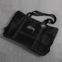 ราคา Trendy brand Stucci large capacity mesh bag handbag fashionable mens and womens fitness bag hip hop tote bag lightweight sports bag SYY (21018405925)