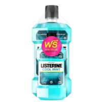 ราคา 1แถม1 Listerine ลิสเตอรีน น้ำยาบ้วนปาก คูลมินต์ 750 มล 250 มล (20650458586)