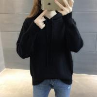 ราคา YM เสื้อสเวตเตอร์มีฮู้ดไหมพรมนุ่มนิ่มสไตล์เกาหลี เสื้อ Sweater เสื้อกันหนาวไหมพรม เสื้อไหมพรมผู้หญิง เสื้อฮู้ดเกาหลี พร้อมส่งจากไทย (16041188683)