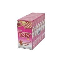 ราคา โอโจ้ เวเฟอร์ชนิดแท่งสอดไส้ครีม รสสตรอเบอร์รี่ 17 กรัม แพ็ค 6 กล่อง รหัสสินค้า LAZ 27 5 999FS (13751654167)