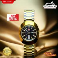 ราคา US Submarine งานแท้ กันน้ำ 30 m นาฬิกาผู้ชาย แสดงวันที่ กันน้ำ100 ดำ New ราคาถูก (19475833155)
