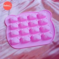 ราคา พิมพ์ซิลิโคนคุมะ 15 ช่อง วุ้น สบู่ ซิลิโคนทำขนม ราคาถูก พร้อมส่ง (7539369978)