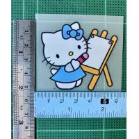 ราคา ตัวรีดติดเสื้อ Hello kitty 2 แผ่นฟิมล์รีดร้อน อาร์มติดเสื้อ DIY คิตตี้ (12657529566)