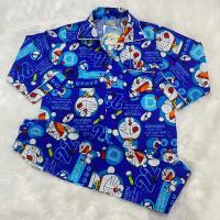 ราคา Doraemon ชุดนอนเด็ก ลายโดราเอม่อน ลายการ์ตูน โดเรม่อน ลิขสิทธิ์แท้ ผ้าคอตตอน ไม่ยืด ใส่สบาย สำหรับเด็ก 2 12 ปี แขนสั้น ขายาว แขนยาว ขายาว (9772035074)