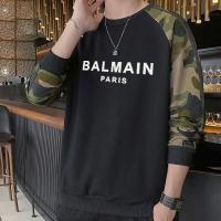 ราคา Original Balmain Paris Men S Cotton Long Sleeve Round Neck Sweater Fashion Loose Long Sleeve Round Neck T Shirt Raglan Sweatshirt Hoodie เสื้อสเวตเตอร์ (19912840584)