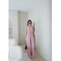ราคา 9547 จั้มยาวเกาะอกzara อกเป็นสม็อค เอวรูดได้ตามเอวขาเป็นทรงกระบอก intuon (20734567734)