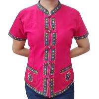 ราคา เสื้อภูไท กาฬสินธุ์ ผู้หญิงลายแถบ (19675178612)