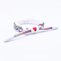 ราคา เราดอกไม้แฟชั่นสิงโตน้อยสะท้อนแสงทอสร้อยข้อมือพีชหัวใจสร้อยข้อมือเชือกผูกรองเท้าถักทอมือโฮโลแกรมสะท้อนแสงสิงโตน้อยสร้อยข้อมือสร้างสรรค์ของขวัญคู่ (16638326954)