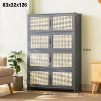 ราคา JJT ชั้นวางรองเท้า ไม้ไผ่แท้ 2 3 4ชั้น แบบบานเปิดประตู ตู้รองเท้า ตู้เก็บรองเท้า ชั้นรองเท้า ที่วางรองเท้า ตู้วางรองเท้า ตู้ไม้ ชั้นวางไม้ ชั้นวางรองเท้าไม้ ชั้นเก็บรองเท้า Bamboo Shoe Cabinet ตู้รองเ