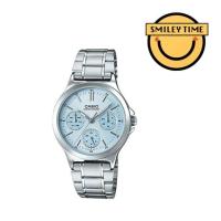 ราคา casio ของแท้ประกันศูนย์ นาฬิกาคาสิโอ ผู้หญิง รุ่น LTP V300D LTP V300G SMILEYTIME ขายแต่ของแท้ ประกันศูนย์cmg c thong (16939945571)