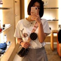 ราคา LV กระเป๋าหนังแท้ใหม่สำหรับผู้หญิงริบบิ้นกระเป๋า Mahjong เพรสบายิคกระเป๋าโซ่หนังแท้แบบสามในหนึ่ง (19309078656)