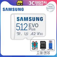 ราคา การ์ดความจำการ์ด SD Samsung แฟลชการ์ดความจำโทรศัพท์มือถือบัตร TF ขนาดเล็ก แท็บเล็ตการ์ดความจำการ์ดความจำ16GB 32GB 64การ์ด GB SD 128GB 256GB 512GB สีขาว EVO A2 V30การ์ดความจำความเร็วสูงระดับ10 (1764516