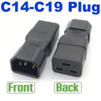 ราคา Adapter แปลงหัวเสียบ AC Universal IEC320 C14 to C19 Convert Connector UPS PDU Male to Female US power plug (12463523485)