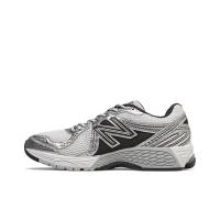 ราคา กล่องเดิม New Balance NB 860 Anti Smooth Running Shoes Men and Women Sports Shoes รองเท้าสีดำ Silver ML860xd (20698136918)