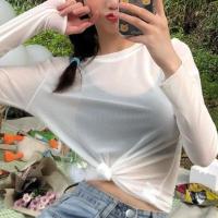 ราคา เสื้อเเขนยาวบางซีทรูผู้หญิง ผ้าชีฟองเนื้อดี แขนยาว บางพลิ้ว ใส่สบาย ไม่ร้อน เซ็กซี่มาก (19259356361)