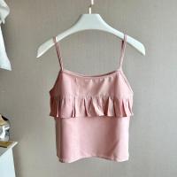 ราคา SUM MINMI TIFFY CROP สายเดี่ยวรุ่นใหม่ ต้อนรับ summer มีระบายน่ารักกรุบกริบเลยนะคะ (18907057086)