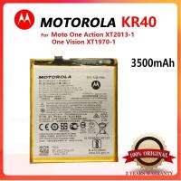 ราคา แบตเตอรี่ Motorola Moto One Vision XT1970 Battery Model KR40 3500mAh (16243196940)