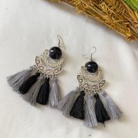 ราคา ต่างหูพู่ ต่างหูสไตล์โบฮีเมี่ยน (10524954789)