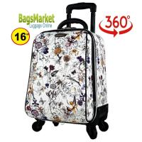 ราคา รุ่นใหม่ 4 ล้อ 360 องศา ฺBagsmarket กระเป๋าเดินทาง 16 นิ้ว แบรนด์ Sun POLO ระบบรหัสล๊อค 4 ล้อ กระเป๋าล้อลาก หนังกันน้ำได้ (8884879)