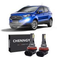 ราคา สำหรับ Ford Ecosport 2013 2016 2Pc 6000K สีขาวไฟหน้ารถมอเตอร์ไซค์แบบ LED ชุด H11ไฟตัดหมอกหลอดไฟ Beam อุปกรณ์เสริม (8294612921)