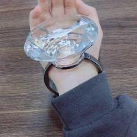 ราคา Grain73gre1ygs Internet celebrity big diamond ring female simulation proposal white watch props Chinese Valentines Day gift for girlfriend and best friends birthday (20424100430)