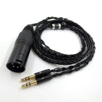 ราคา XLR สายหูฟังสำหรับ Hifiman Ananda Sundara Arya D7200 T1 T1II MDR Z7 Z1R T5P (19561218284)