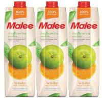 ราคา มาลี น้ำส้มเขียวหวาน 100 1000 มล X3 กล่อง (14997870608)