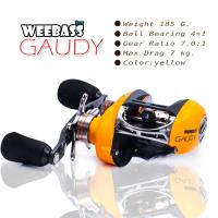 ราคา อุปกรณ์ตกปลา WEEBASS REEL รอก รุ่น GAUDY RIGHT หมุนขวา รอกเบท รอกหยดน้ำ รอกตกปลา (1390206404)