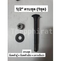 ราคา น็อตเสาไม้ หัวกลม น็อตขันไม้ น็อตขันเสา น็อตหัวกลมคอเหลี่ยม น็อตใส่เสา พร้อมน็อตตัวเมีย แหวนอีแปะ 1 2 4หุล 3 8 3หุน 3หุล 4หุน แบ่งขาย (15852402854)