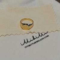 ราคา itti bitti Smiley soul ring แหวนเงินแท้หน้ายิ้ม (14145426401)