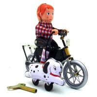 ราคา Classic Toy ของเล่นโบราณ ของเล่นสังกะสี ไขลาน MS473 เด็กจูงสุนัข (16001417654)